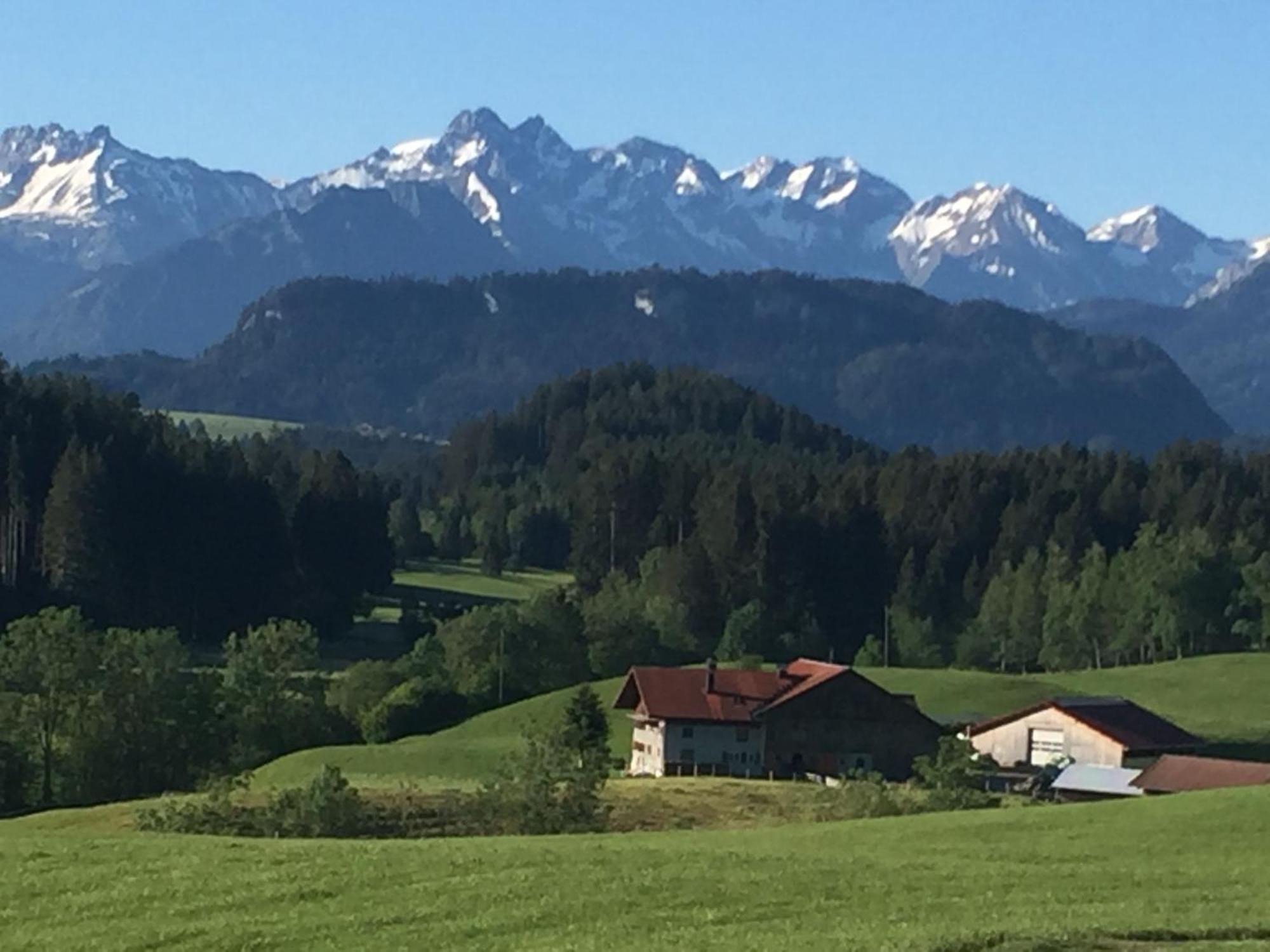 Tolle Wohnung Mit Sauna, Kamin Und Inklusiv Bergbahntickets Im Sommer Ofterschwang Ngoại thất bức ảnh